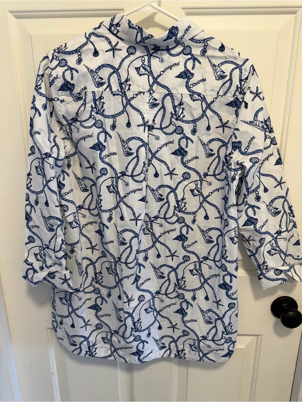 Vineyard Vines Women's Rope Toile Lucaya Tunic  Size Medium - Picture 2 of 7